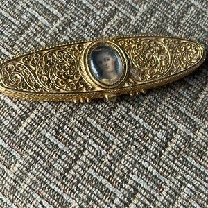 Vtg Estee Lauder Lady Portrait Perfume Solid Compact